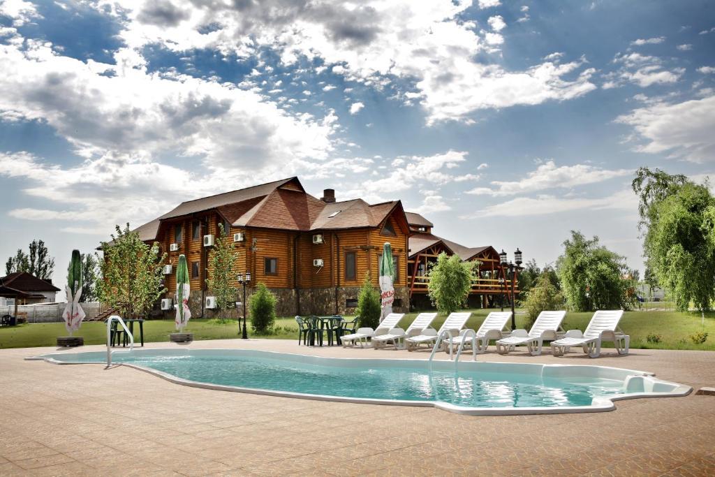 Hotel Panska Hata Nyzhnya Khortytsya Exterior foto